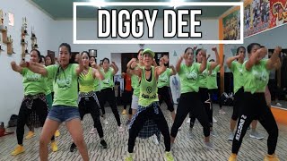 Download Lagu DIGGY DEE by Charly Black, Sak Noel  | Zumba |   By : Zin Rio D'Mers \u0026 Friends | SS RZZAM | MP3
