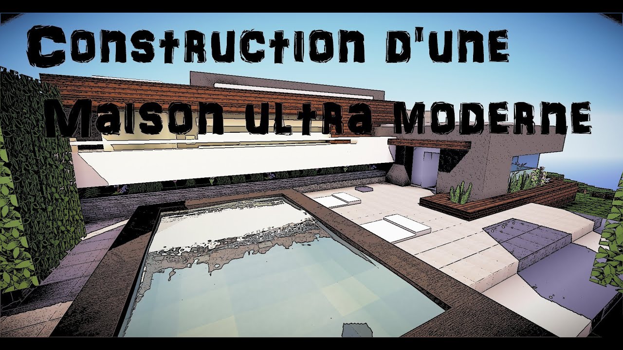 Minecraft : Construction d\'une maison du style ultra moderne [ep.5 ... Minecraft : Construction d\'une maison du style ultra moderne [ep.5 ...