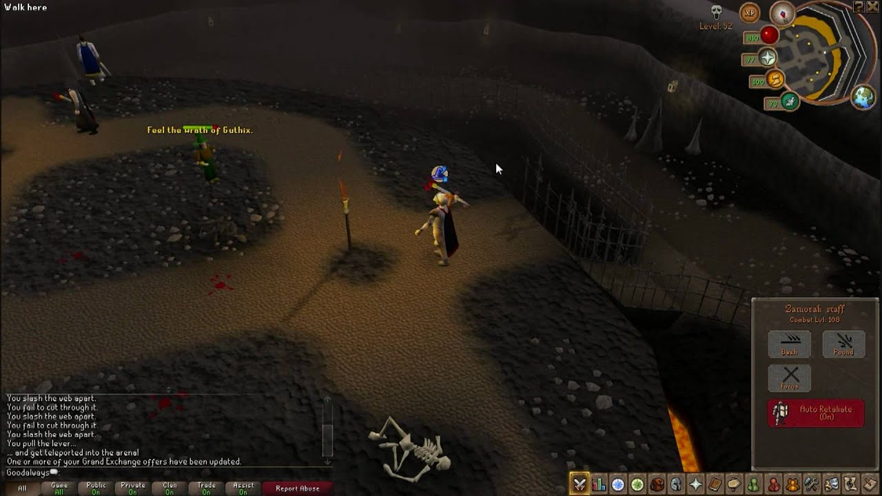Runescape Mage Arena Earning Wrath of Zamorak and Saradomin Strike