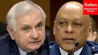 Jack Reed Asks Strategic Commander Cotton: ‘How Concerned Are You’ About Air Force Reorganization?