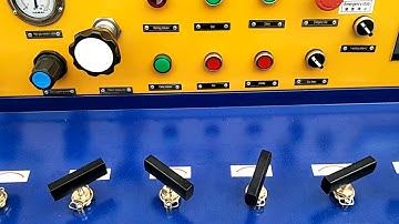 Intelligent digital display instrument control system safety valve test equipment operation video