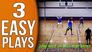 3 EASY and EFFECTIVE Youth Basketball Plays screenshot 5