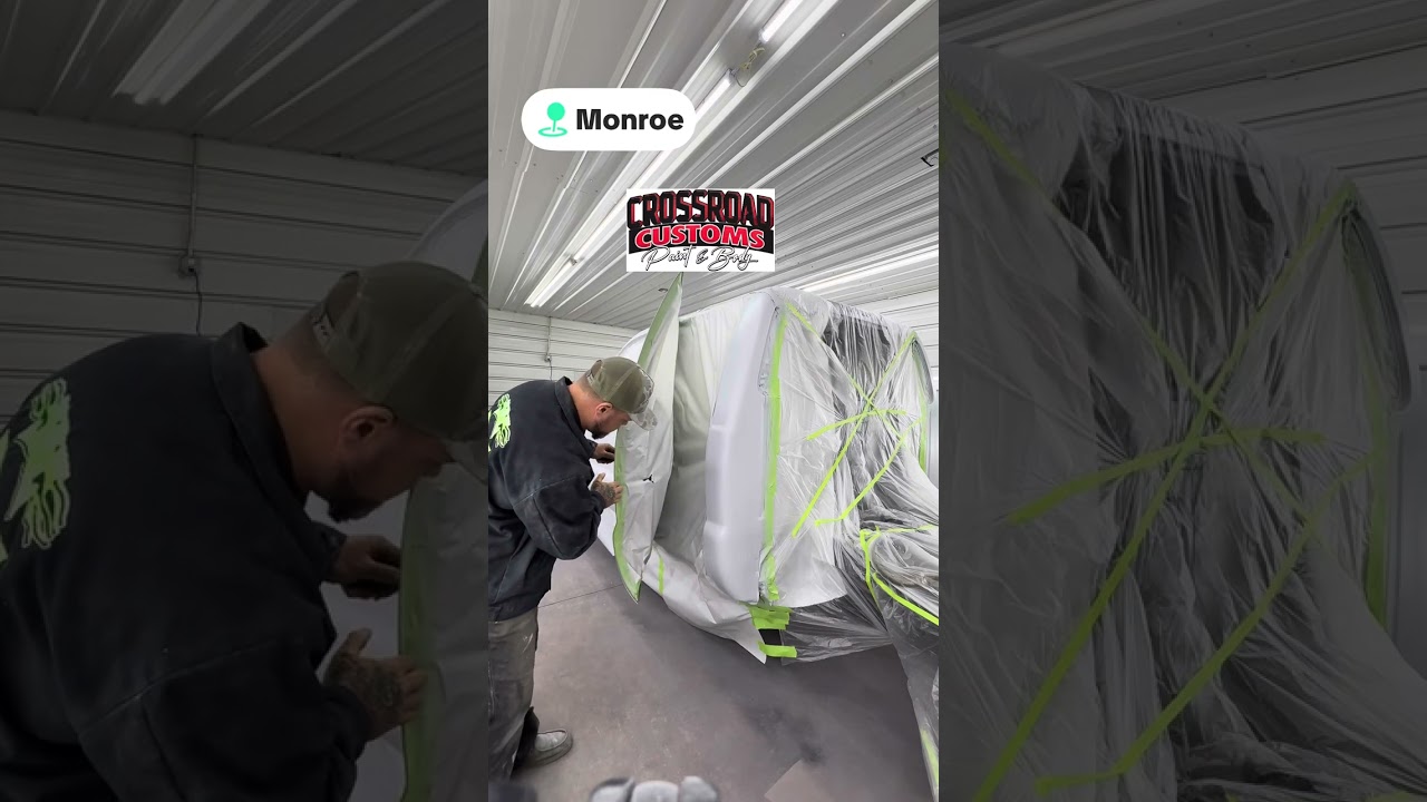 Ford F-350 color change !! Base coat clear 