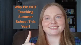 Teaching Summer School? Not Anymore!