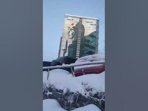 Мурманск.Муралы .Проспект Героев Североморцев. - YouTube