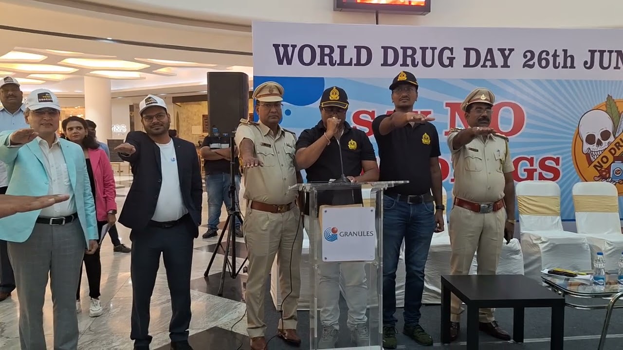 Granules India and Central Bureau of Narcotics Unite to Tackle Drug Abuse