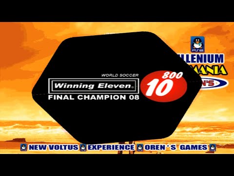 182 Winning Eleven 10 PS2 Final Champion 2008 Gameplay 