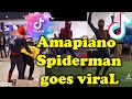 All videos of Mzansi Spiderman challenge Dancing to Amapiano mix dance songs| South Africa|