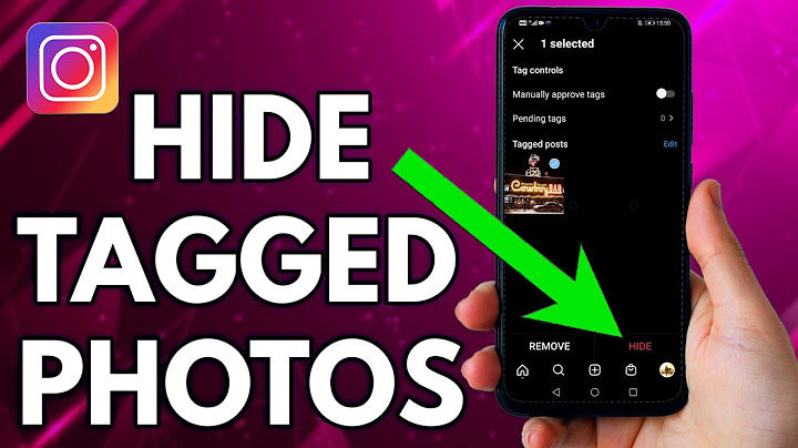 How to see all hidden tagged photos on instagram