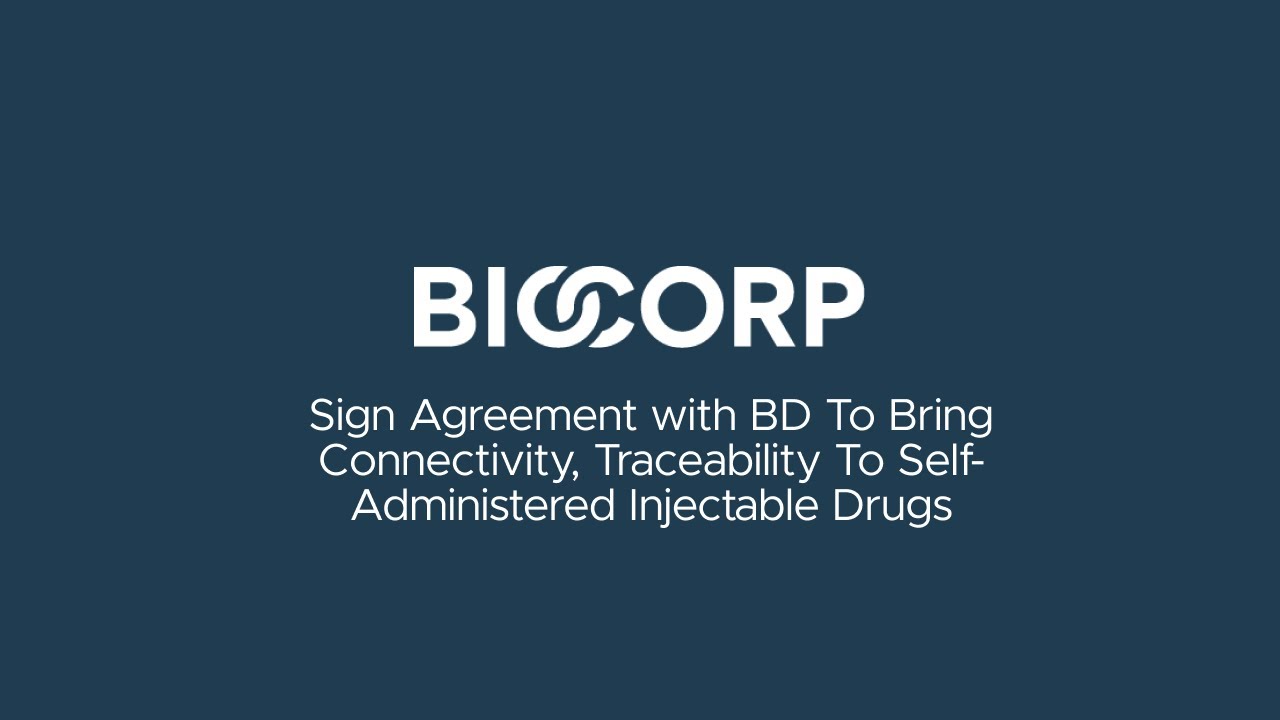 BD, Biocorp sign Agreement to Bring Connectivity, Traceability to Self ...
