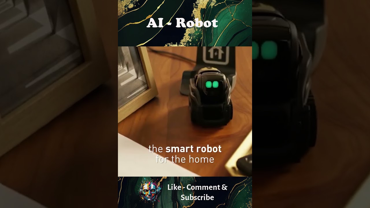 AI-Powered Desktop Robot | Advanced Personal Assistant Technology"