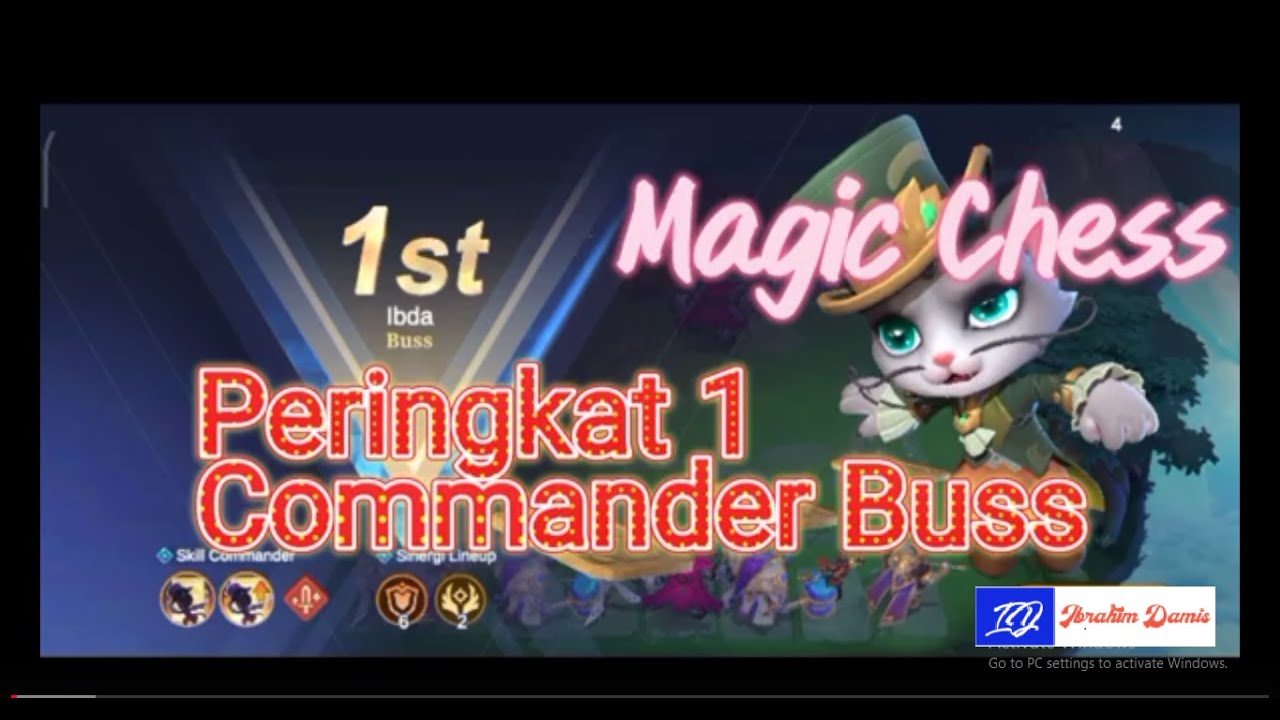 Magic Chess Go Go || Peringkat 1 Commander Buss