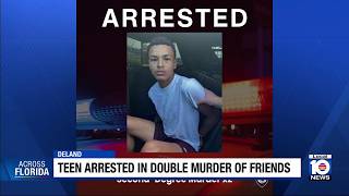 Florida teen arrested in double murder of friends