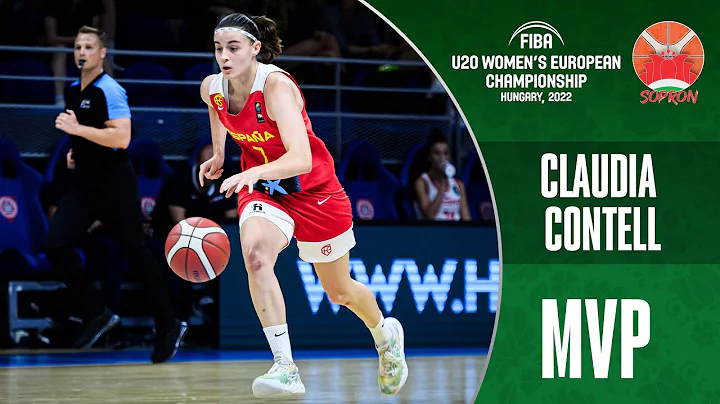 Claudia Contell is MVP of the #FIBAU20Europe Women!