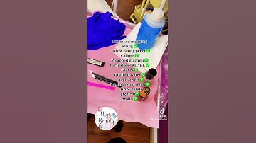 Ombré brows set up #ombrebrows #pmu