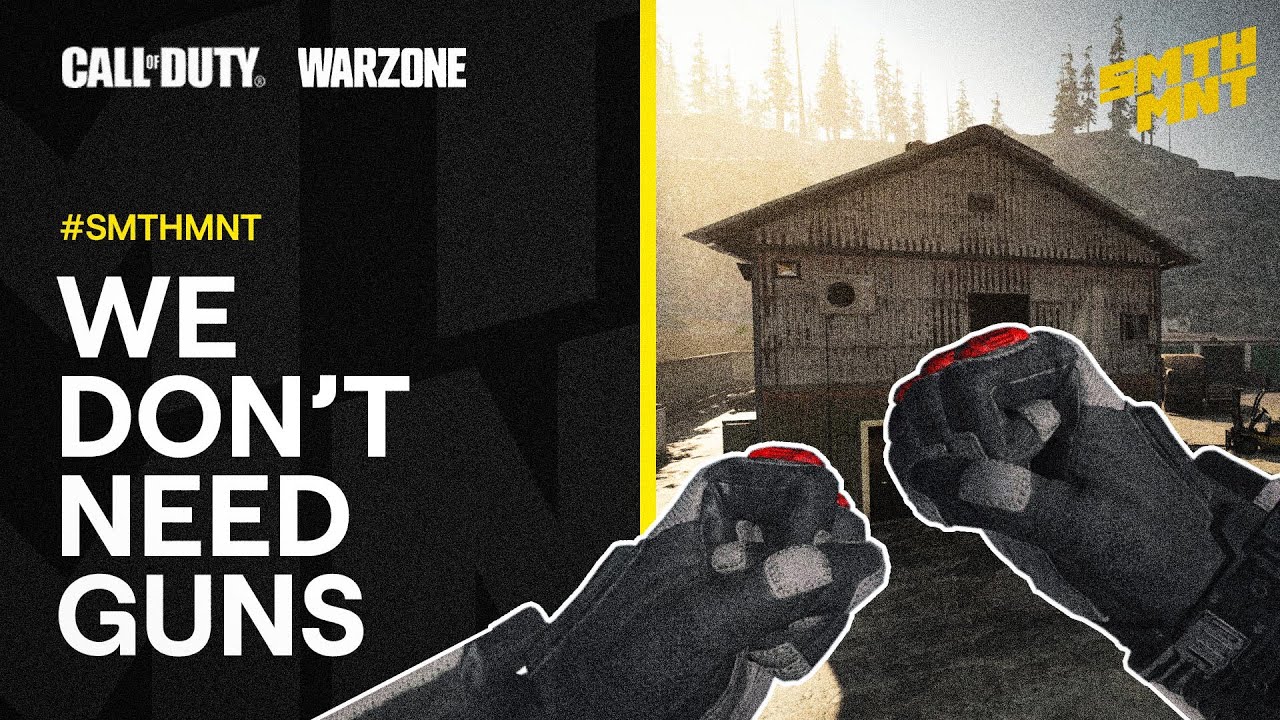 COD: WARZONE - WE DON'T NEED GUNS WHERE WE'RE GOING 