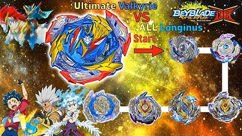 【Ultimate Valkyrie VS ALL Longinus】 Beyblade Burst DB 베이블레이드 버스트 DB 얼티메이트 발키리 VS 올 롱기누스 ベイブレードバーストDB
