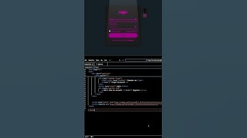 HOW TO MAKE A LOGIN FORM WITH NEON EFFECTS #shorts