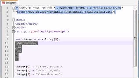 Beginner JavaScript Tutorial - 29 - Other Ways to Create Arrays