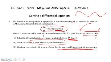 13MCA  - DEs - M2015 P33 Q7