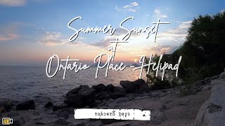 GoPro Hero 8: Summer Sunset at Ontario Place - Helipad | WalterNei
