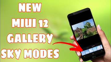 MIUI 12 New GALLERY App Update | New Night Sky Modes | MIUI 12 Features | miui 12 redmi note 8 pro