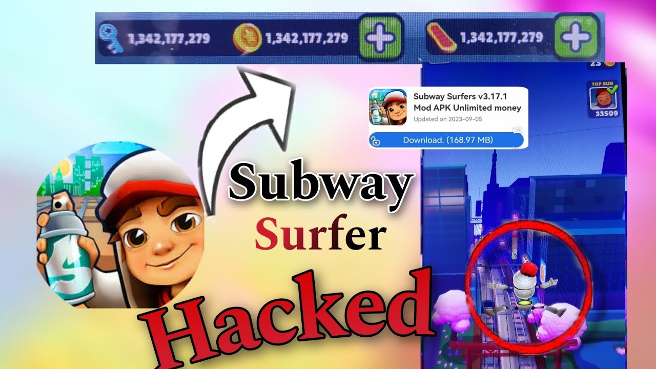 Subway surfer hack how to hack subway surfer New Update ⚡ YouTube