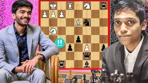 3400 elo Chess Game : 97 | Rameshbabu Praggnanandhaa vs Gukesh D #chess #chesspuzzle #chessmaster 