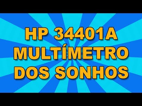 HP 34401A - Um multímetro que marcou gerações