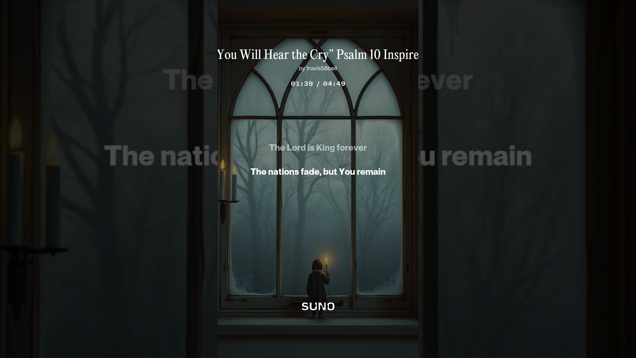 “You Will Hear the Cry” Psalm 10 Inspired #alternative #folk #rock #ambient