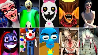 Caught Battle - Nightmare Gate - Baldi Granny 3 - Mr Hopps Playhouse 2 - Momo - Specimen Zero