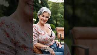 Natural Older Women Over 60 💄 Fashion Tips Review Part 127