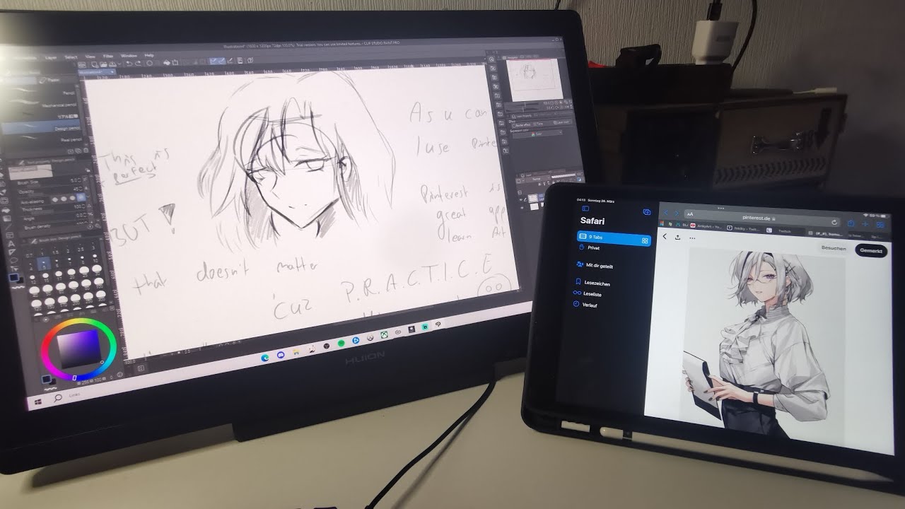 TIPPS FOR SELF LEARNING ARTIST ✏️👀 | Art tutorial ( 