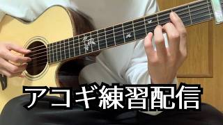 【作業用BGM】アコギ練習配信|MOROHA「花向」vol.252