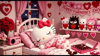 Hello Kitty 🌙 Sweet Dreams Valentine’s Day 💕 Relaxing Music screenshot 5
