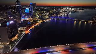 Downtown Jacksonville Skyline Freedom Flight 09262026
