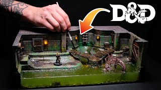 I built the ULTIMATE Dungeon sewer system for D&D!