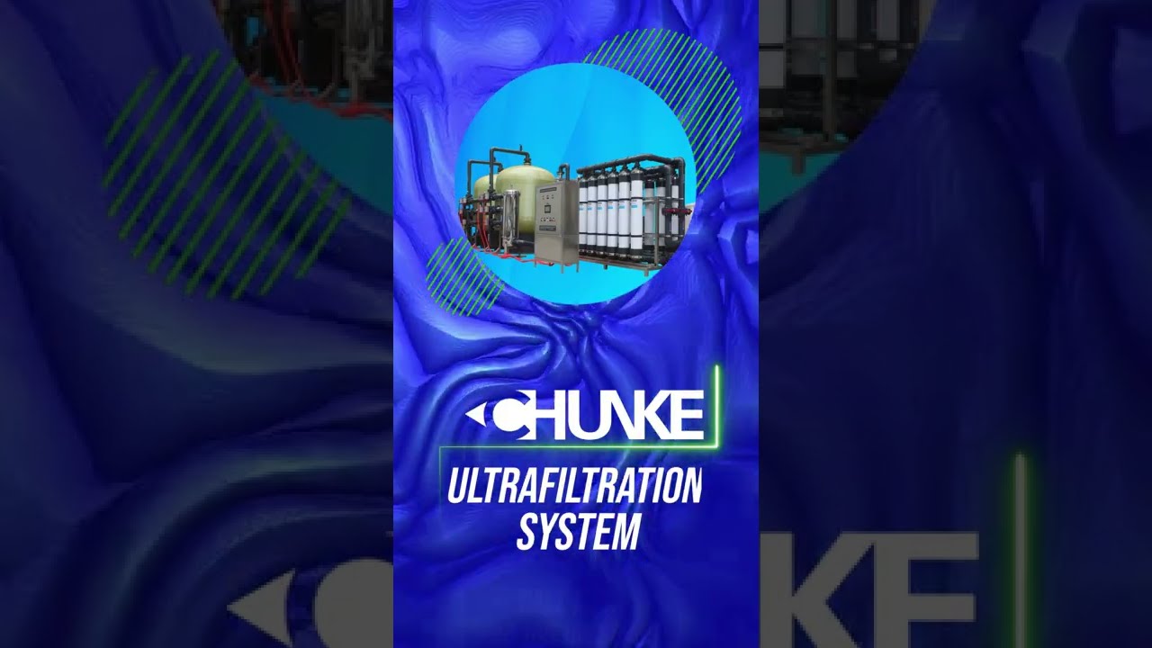 Ultrafiltration water purification system with uf membrane filter technology 