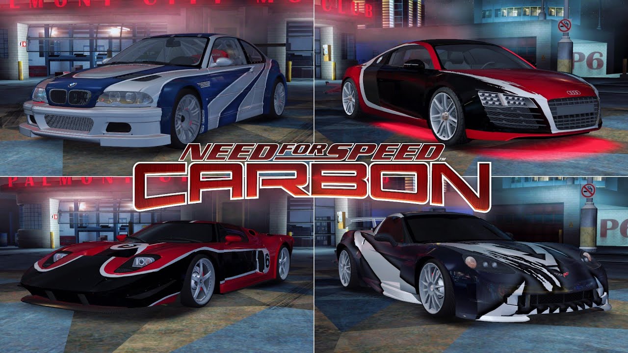 Nfscars Names All CHARACTER'S CARS In NFS CARBON - YouTube