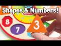 Can You Match All 12? | Shapes & Numbers for Toddlers & Preschoolers
