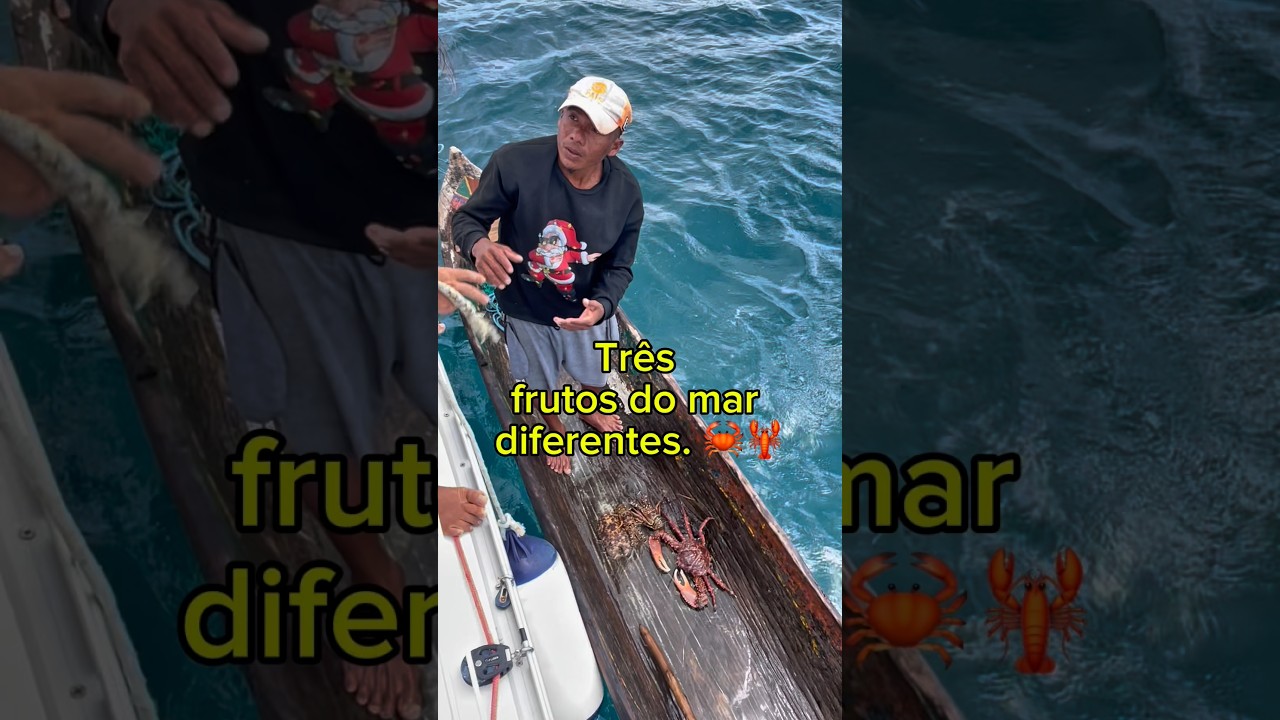 ⁣Em SanBlas, Panamá. #gunas #vidaabordo#mar #frutosdomar