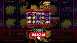 PLAYING SIZZLING HOT SLOT 77777#shorts