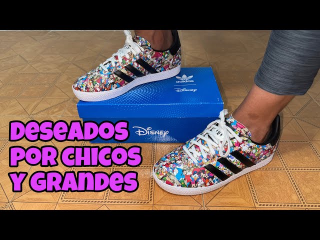 Adidas Gazelle Sneakers - Disney Mickey Mouse - Nostalgic Review - YouTube