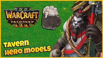 Tavern Hero Models - Side by Side Comparison | Warcraft 3 Reforged Beta