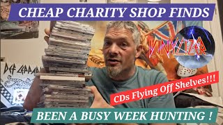 VINYLIZER: Cheap Charity Shop Finds Hunting For Bargain CDs Etc