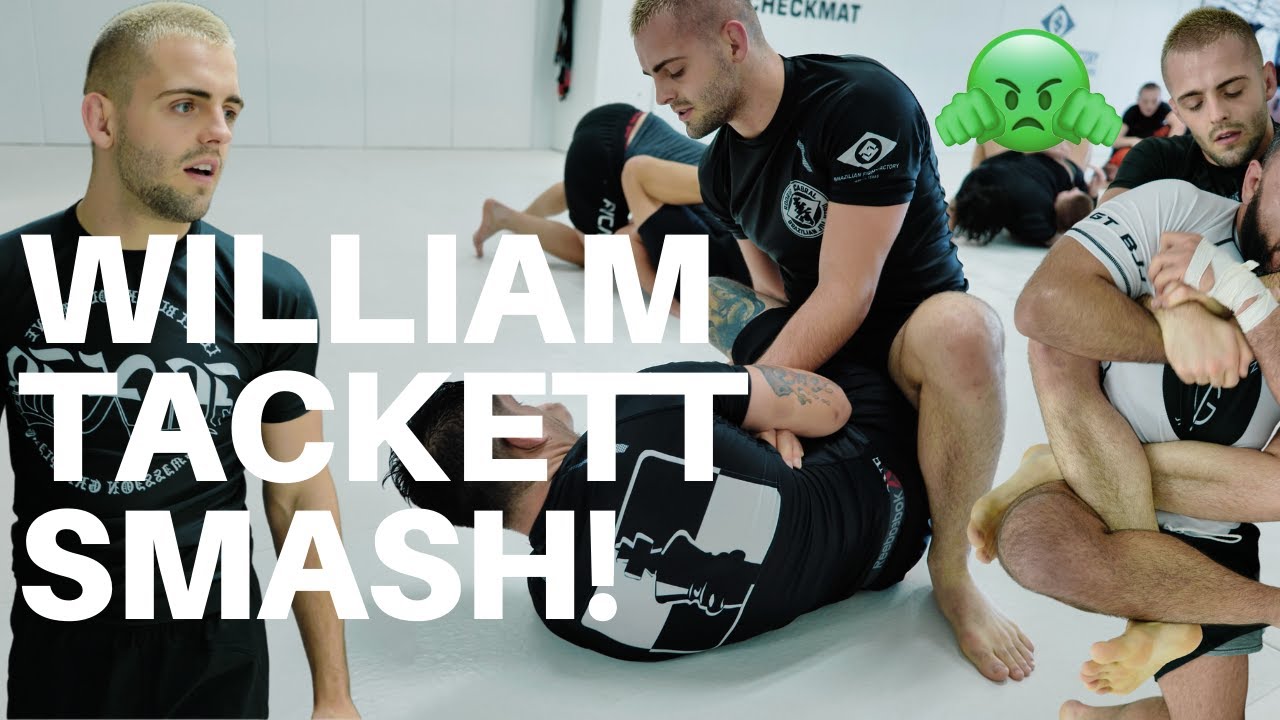 Уильям Тэкетт побеждает настоящих борцов быстрыми приемами!