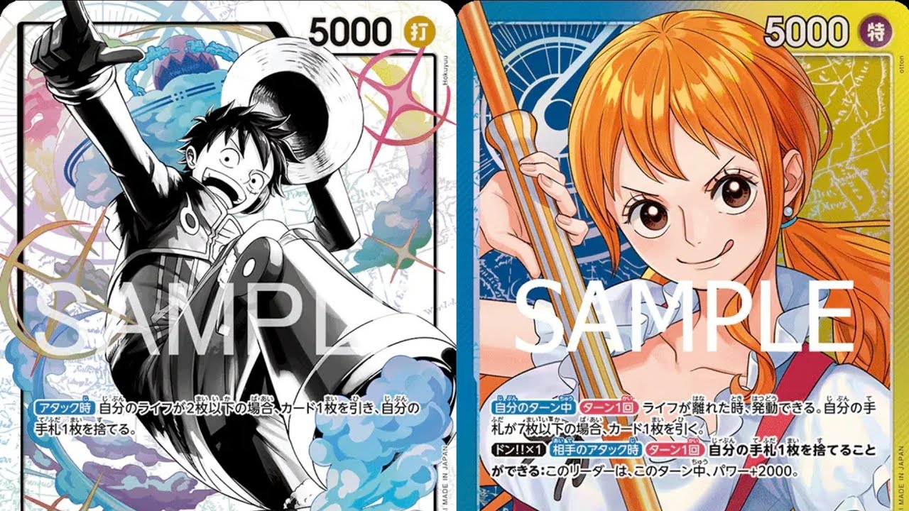 [ Standard Battle | OP14 ] 🟡 Monkey D. Luffy VS 🔵🟡 Nami