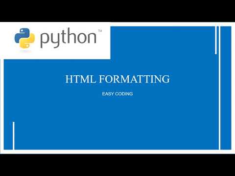 Capa de Formatting Elements In Html HTML For Begginers Part-7