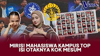 MIRIS! MAHASISWA KAMPUS TOP ISI OTAKNYA SAMPAH!!! Kasus di UI, ITB & IPB