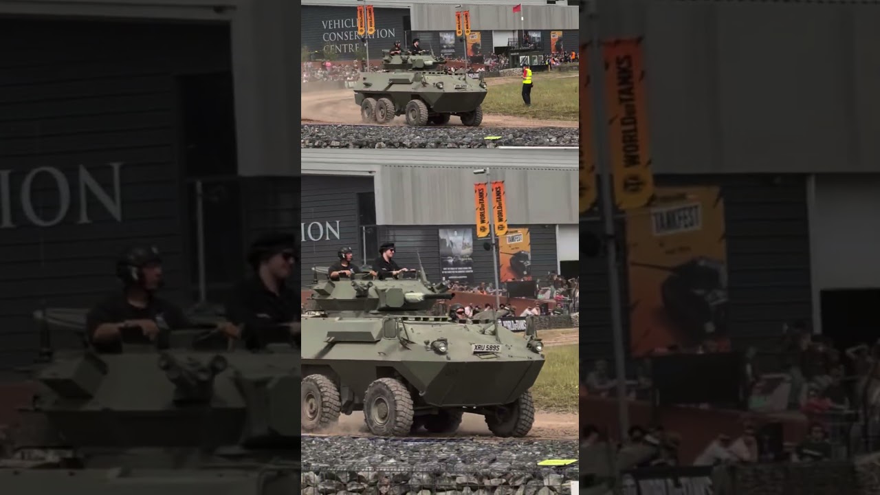 AVGP Cougar – Canadian 6×6 Armored Vehicle at Tankfest 2025 